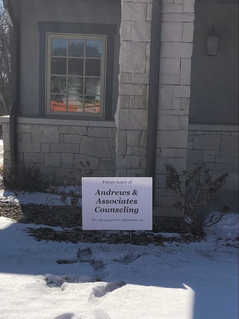 New Manhattan KS Therapy Office Progress Pictures | Andrews & Associates Counseling